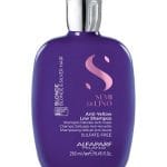 Шампунь проти жовтизни Alfaparf Semi di lino Blonde Anti-Yellow Low Shampoo 250 мл